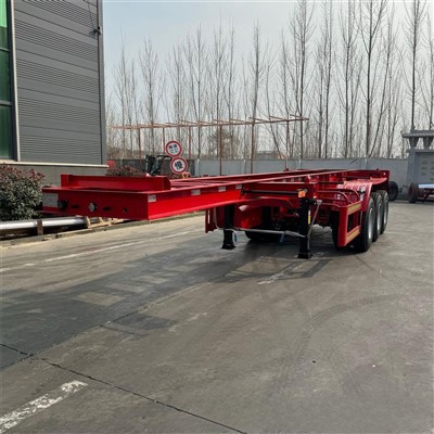 Tràiler de contenidors de 3 eixos de 20 peus